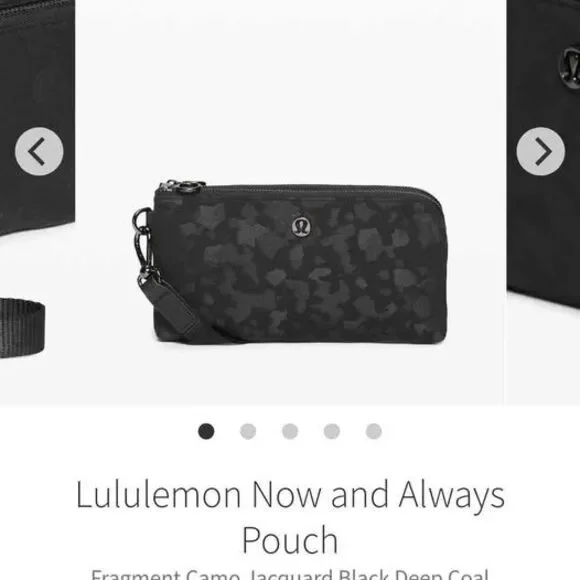lululemon clutch purse black camo - Picture 3 of 9
